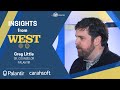 Insights from WEST with Greg Little, Sr. Counselor at Palantir