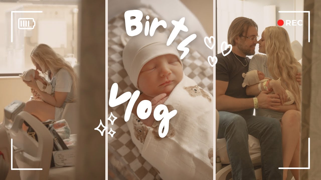 RAW & REAL EMOTIONAL LABOR AND DELIVERY BIRTH VLOG | MOM OF 2 AT 23 | BIRTH OF MY SON