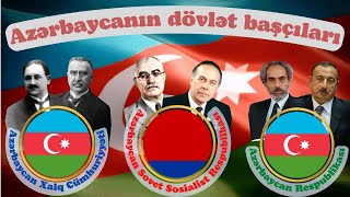 Azərbaycanın Dövlət Başçıları Müasir Dövr 
