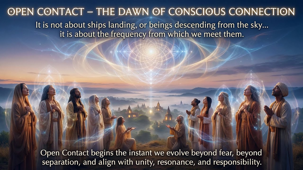 Открытый контакт начинается внутри 🕉 Рассвет осознанной связи 🕉 Космическое воссоединение 🕉 Повор...