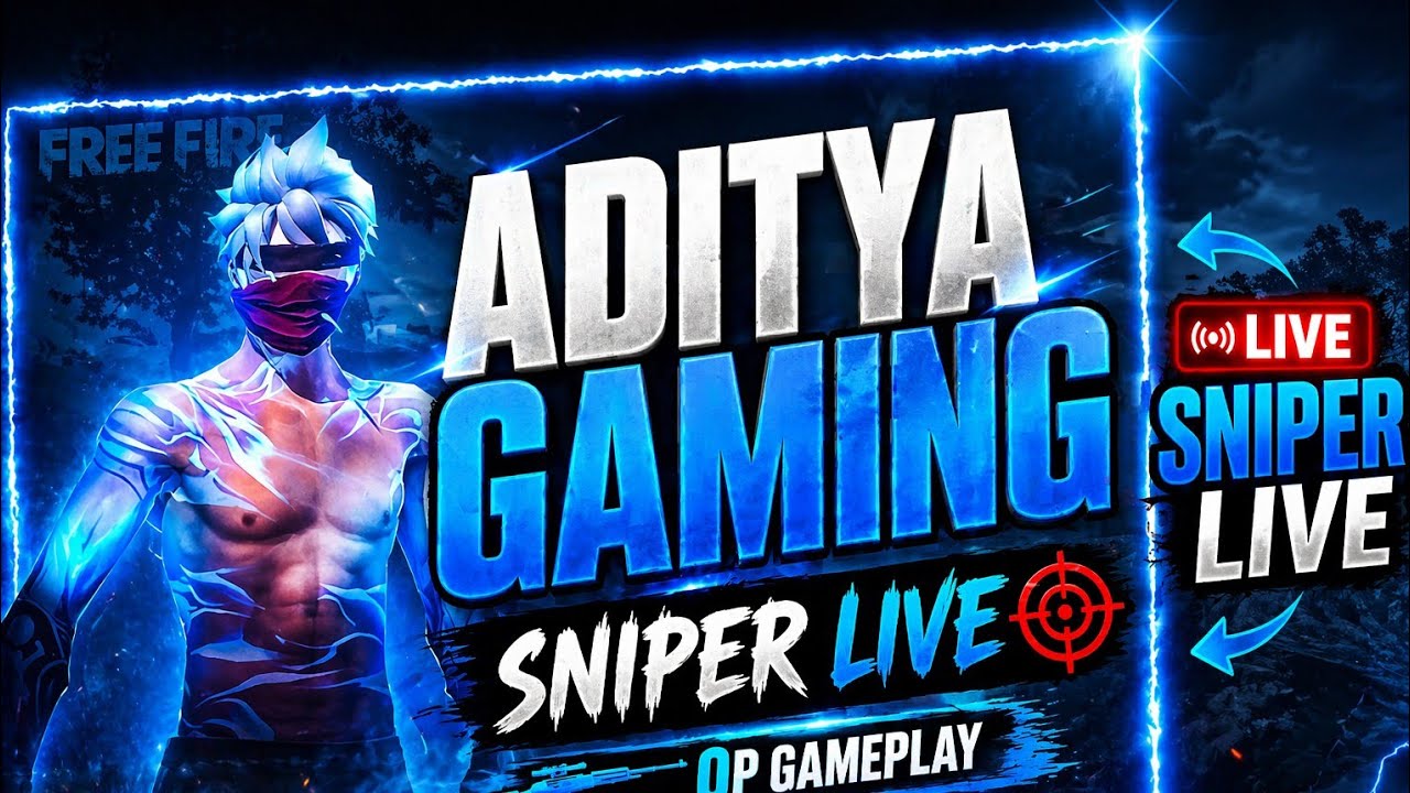 👉 😱 ONE TAP SNIPER LIVE 🔥 AdityaGaming-n5y | Free Fire Live