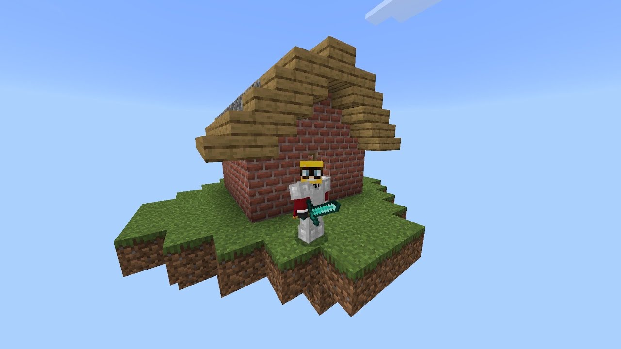 Minecraft Skywars, dar am o CASA