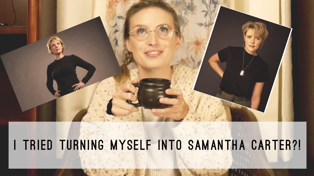 I Tried Turning Myself Into SG1's Samantha Carter [ My First Cosplay]