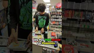 We OVERPAY for Pokemon! 😭 #videogames #retrogaming #fyp