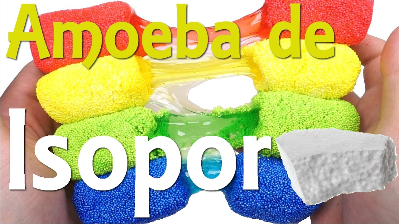 AMOEBA DE ISOPOR DIY SEM SOLUÇÃO PARA LENTES SEM BICARBONATO feat ANTONI CALDAS diya tailors