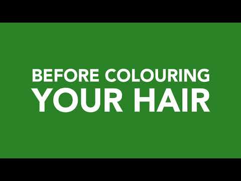 How to perform a patch test for permanent hair colour at home