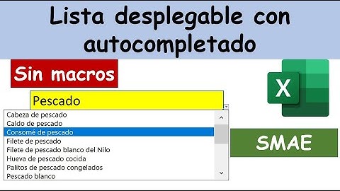 Lista desplegable con autocompletado sin macros
