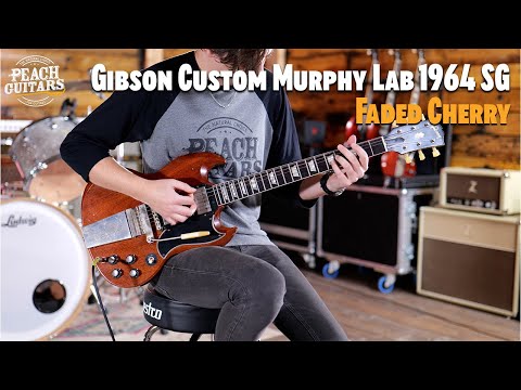 No TalkingJust Tones Gibson Custom Murphy Lab 1964 SG Standard