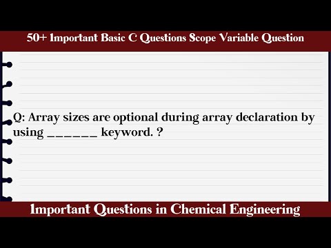 MCQ Questions Basic C Questions Scope Variable with Answers