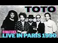 TOTO PLANET EARTH TOUR LIVE IN PARIS 1990 New 2026 Video Audio Remaster