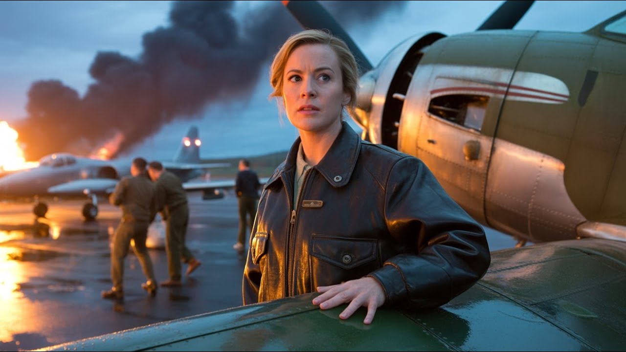 They Rejected Her Plan - Until She Alone Used Her Old Plane To Stop An Impossible Attack...