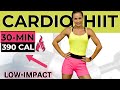 30-MIN LOW-IMPACT HIIT WORKOUT (cardio for fast weight loss, full body toning, belly fat burn + abs)