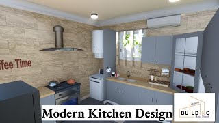 3D Design Modern Kitchen Design ArchiCad
