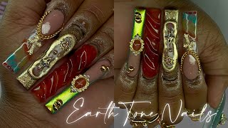EARTH TONE CHROME NAILS 🍃🍁💫 | MELODY SUSIE NEW M SERIES DRILL UNBOXING & REVIEW ✨ screenshot 4