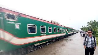 Highest speed train in Bangladesh,  parabot express : Dhaka to Slyhet