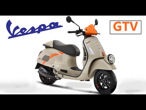 New 2023 Vespa GTV 300 |TM - YouTube