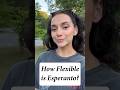 How Flexible is #esperanto #conlang #languagelearning #grammar #lesson #tips #17again #movie #quotes
