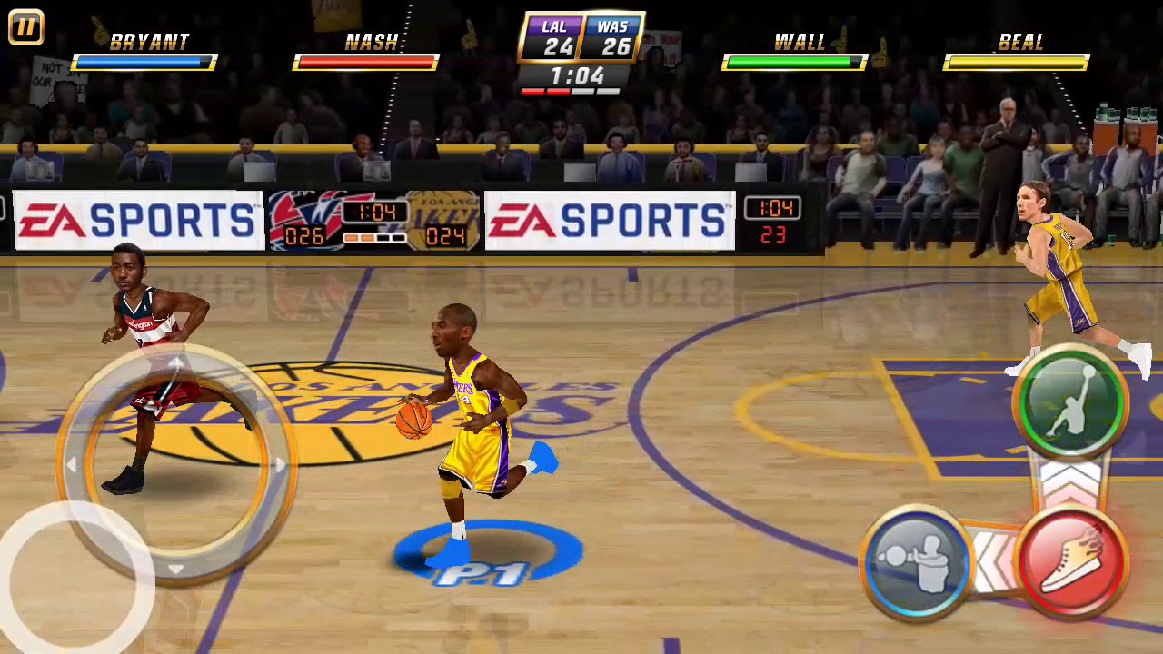 NBA jam android gameplay RIP Kobe Bryant YouTube