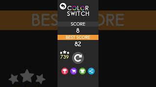 trying to beat my score on color switch run in five minutes part 1 screenshot 1