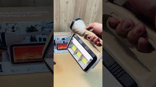 Multifunctional Rechargeable Camping Lamp - Flashlight. #ALHadiImports #CampingLight #Torch #YD2208
