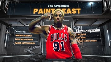 DENNIS RODMAN BUILD |NBA 2K20 | POWER FORWARD | PAINT BEAST