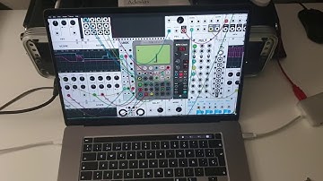 Playing snake game on VCV Rack with Xbox controller