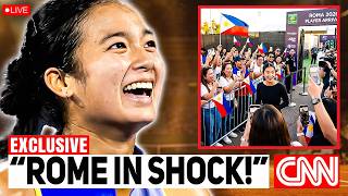 Alex Eala SHOCKS Rome With Massive Filipino Fan TAKEOVER!