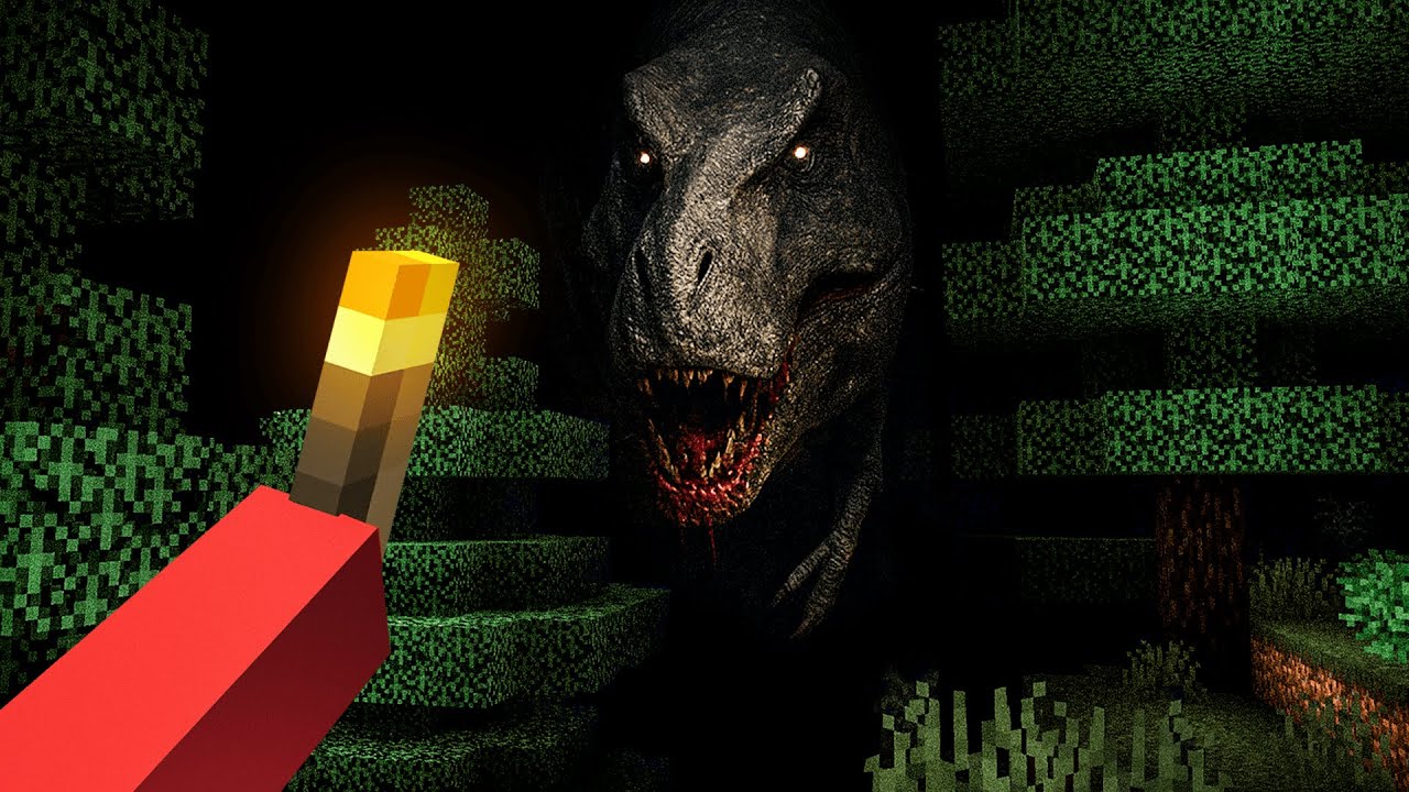 Minecraft VR With Dinosaur Horror is Torture