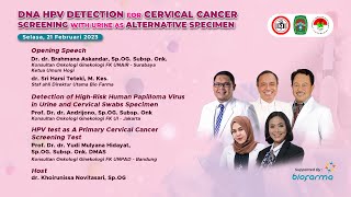 DNA HPV Detection For Cervical Cancer Screening with Urine as Alternative Specimen