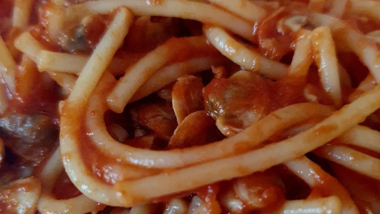 SUGO ALLE VONGOLE  AL NATURALE A MODO MIO COTTO IN MICROONDE