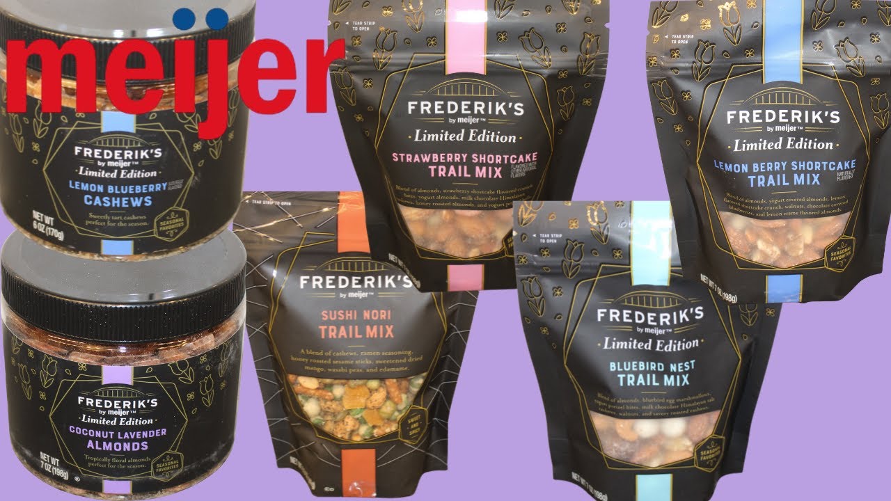 Frederik’s by Meijer: Coconut Lavender Almonds, Lemon Blueberry Cashews ...