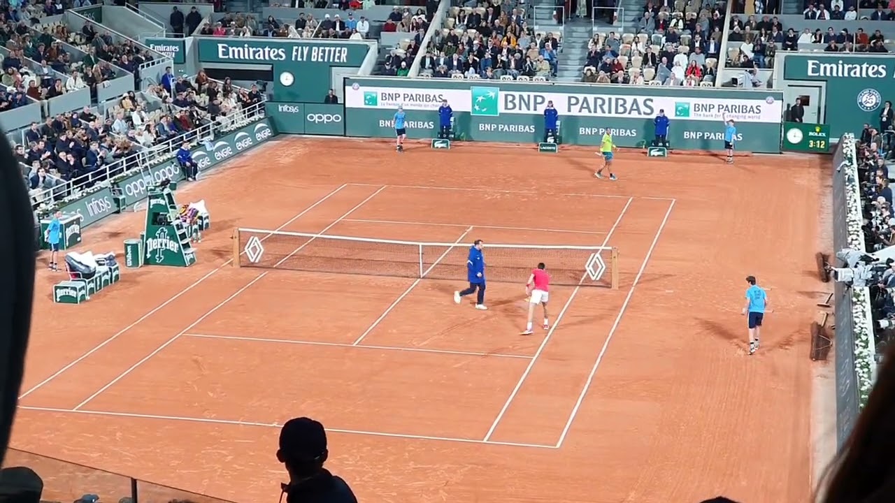 Rafael Nadal vs Novak Djokovic - Fourth set -  Break Novak 2-0