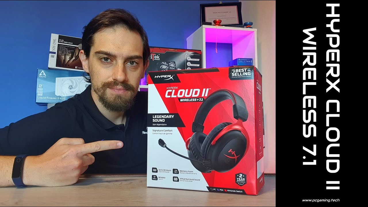 HYPERX CLOUD II WIRELESS 7.1 | RECENSIONE | RANGE TEST - YouTube