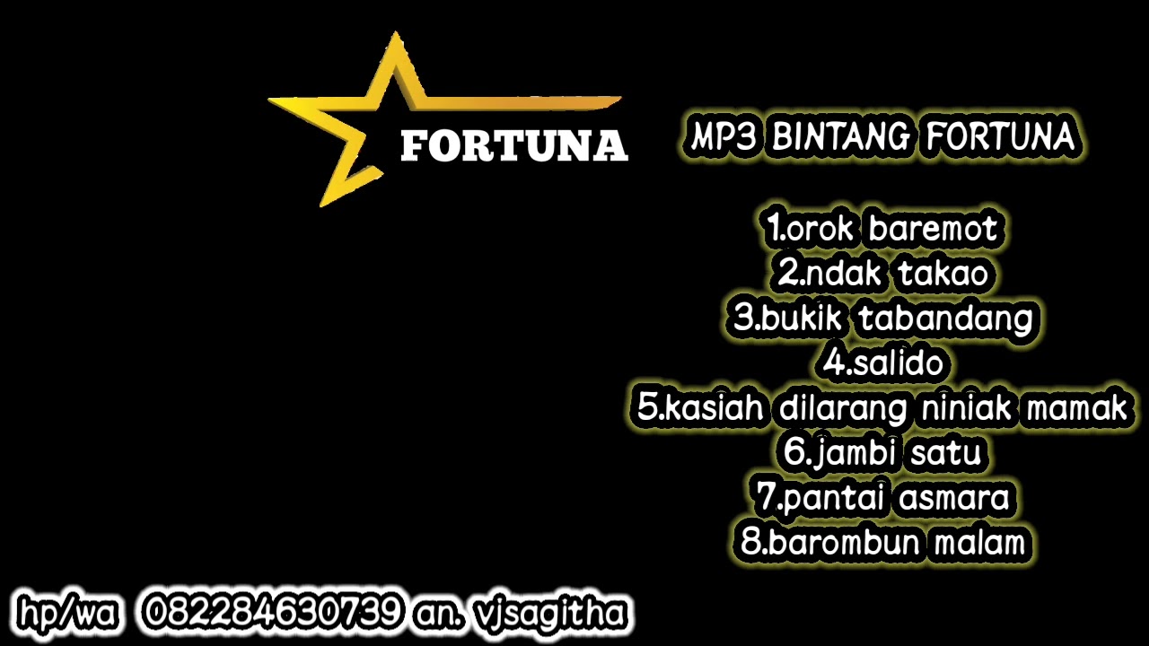FULL ALBUM BINTANG FORTUNA TERBARU//DENDANG KUANSING