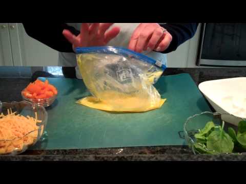How To Make An Omelet In A Zip Lock Baggie