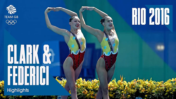 Katie Clark & Olivia Federici Artistic Swimming Du...