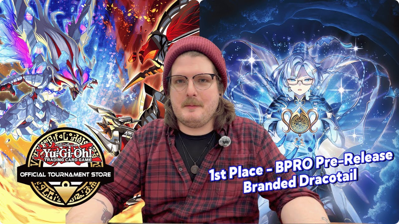 Yu-Gi-Oh! | 1st Place BPRO Pre-Release - Branded Dracotail