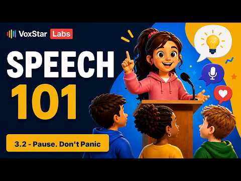 Use Confident Pauses (Stop Saying Uhh!) — Public Speaking 101 thumbnail
