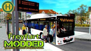 OMSI 2 – FREYFURT MODDED [MAN LC Family]