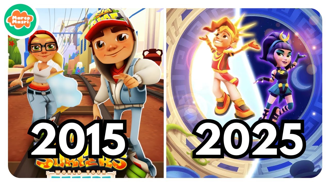 Evolution of Greece Map in Subway Surfers | 2015 - 2025 (UPDATED)
