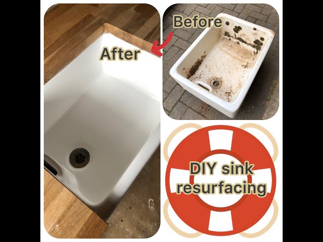 Diy Kitchen Sink Resurfacing Full