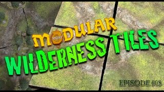HOW TO CRAFT MODULAR WILDERNESS TILES for League of Dungeoneers and D D