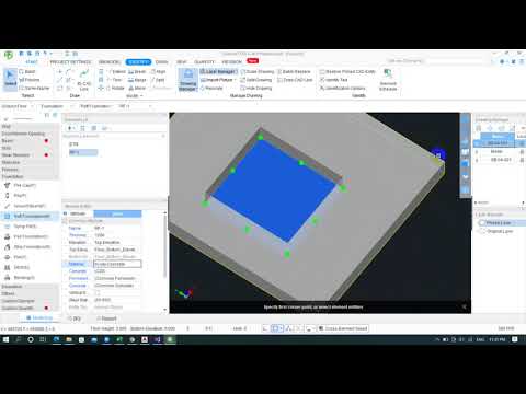 Video [Tự học cubicost cơ bản] 18. Vẽ đài thang máy và hố PIT - YouTube