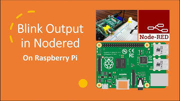 How to blink led in nodered using for loop | Learn free Raspberry pi online | Raspberry pi basics