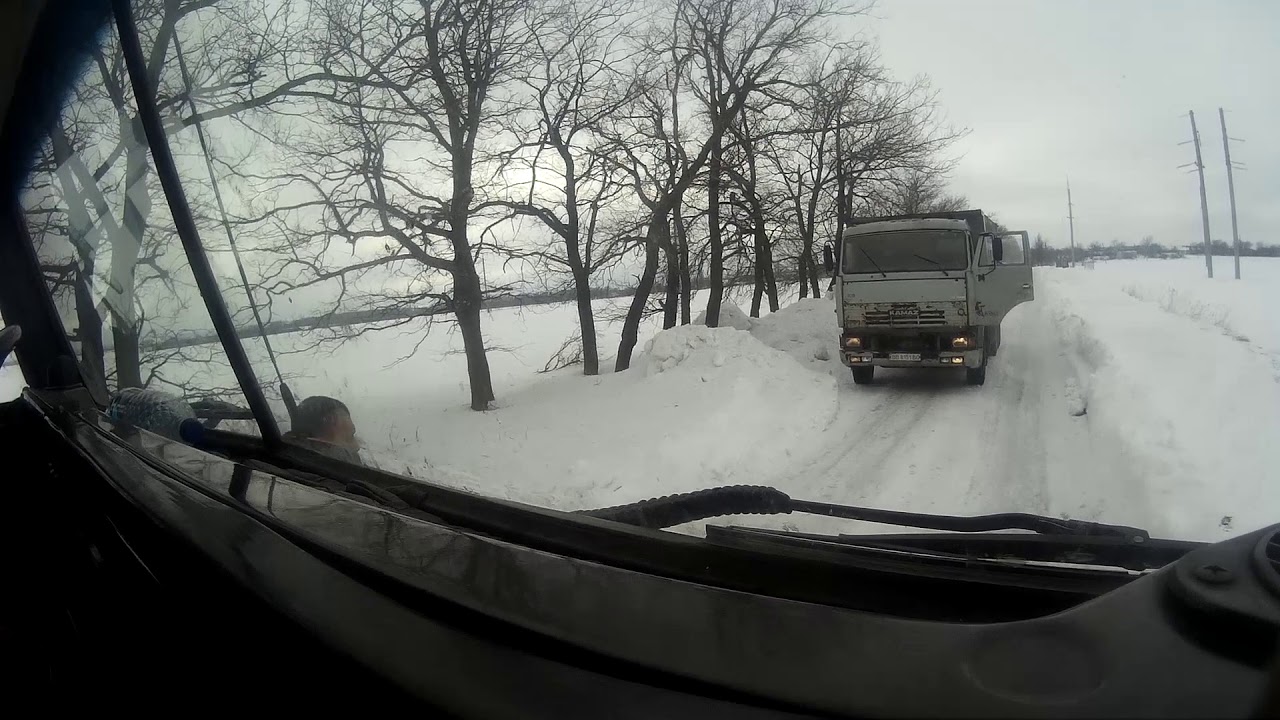 Трах в камазе