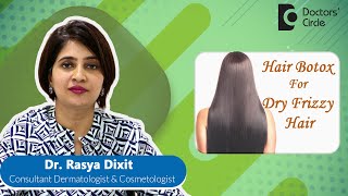 HAIR BOTOX TREATMENT for Dry Damaged Hair #haircare #hairtips  - Dr. Rasya Dixit | Doctors' Circle screenshot 2