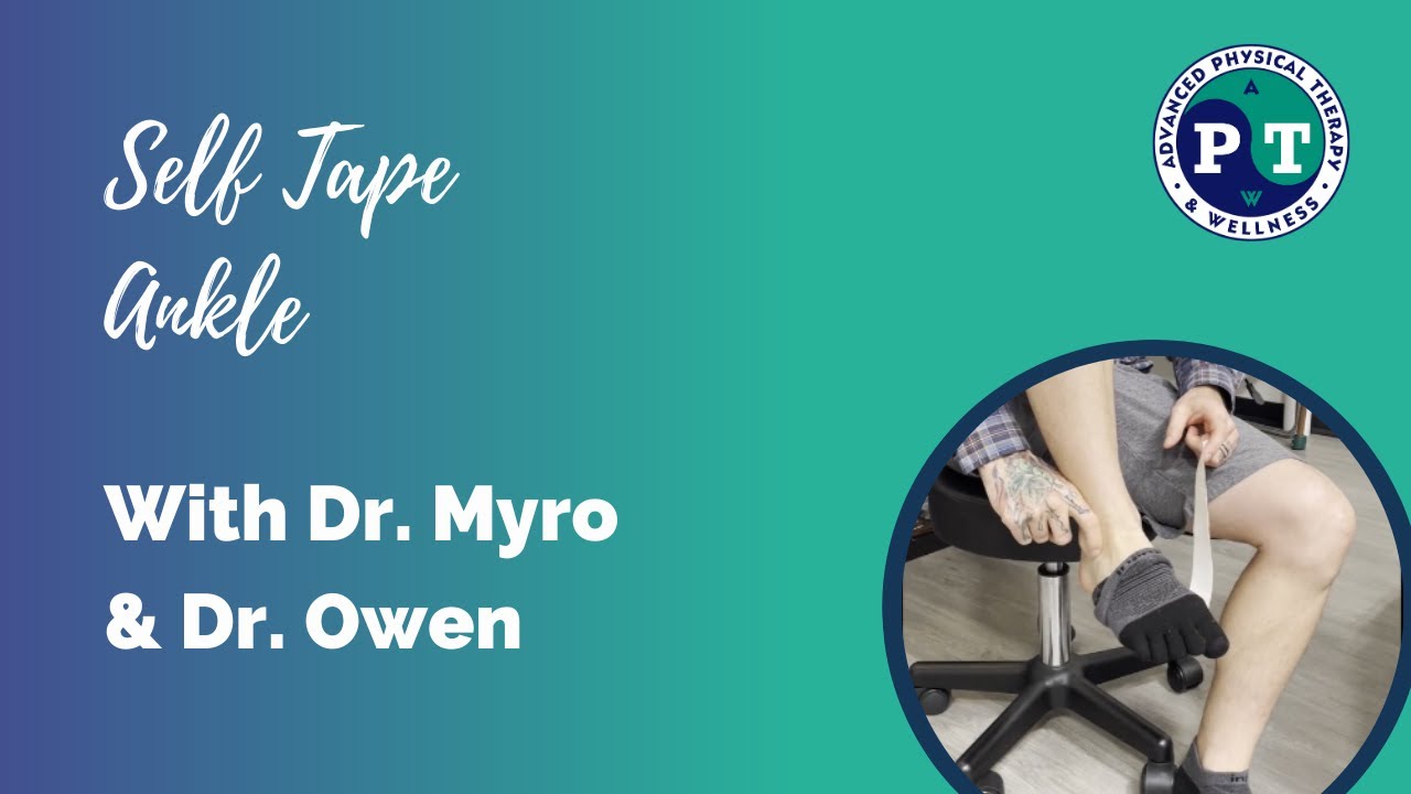 Get Fast Ankle Pain Relief With These Simple Ankle Taping Techniques