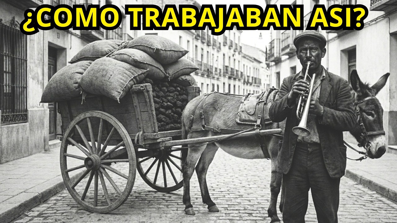Así Trabajaba España en los Años 50 | 15 Oficios Antiguos que YA NO EXISTEN