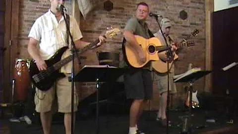 Jim VanArsdale with Mark & Wayne Owens @ Burritts Cafe - You can't always get what you want