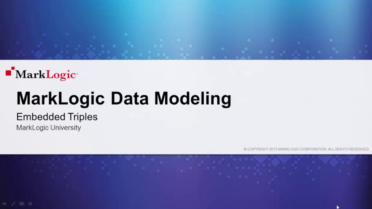 Data Modeling: Embedded Triples - YouTube